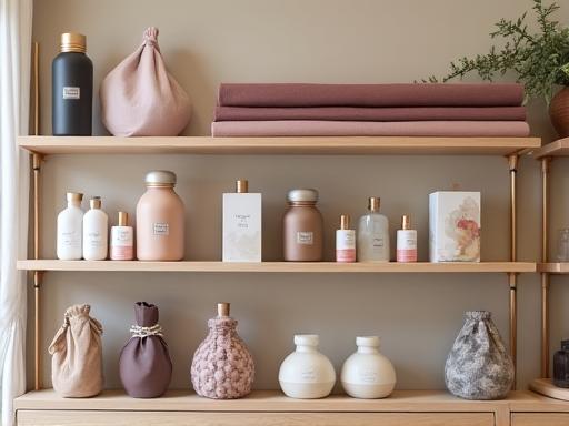 엄선된 제품 전시 공간